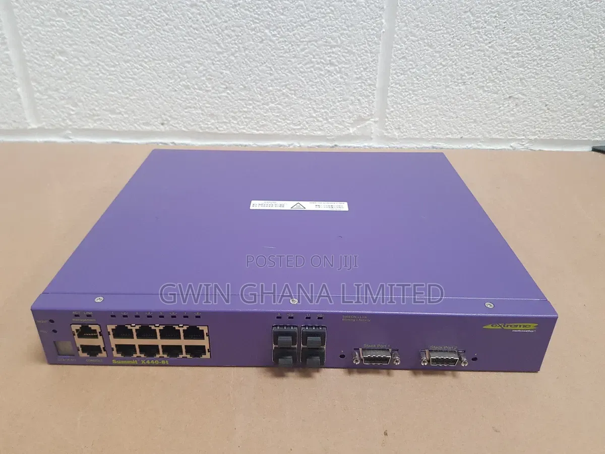 Extreme Network X440-8t - 8 Ports - Gigabit Managed+ 4sfp
