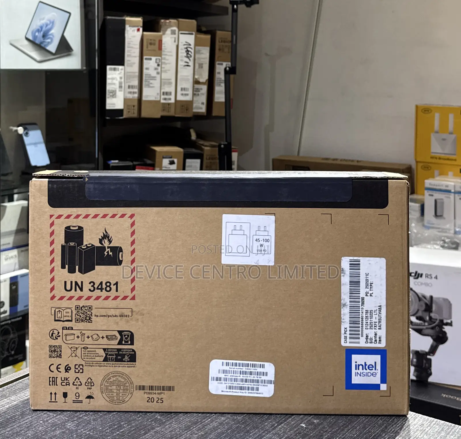 New Laptop HP ProBook 655 G1 16GB Intel Core Ultra 5 SSD 512GB