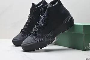 Original Lacoste Grip Shot High All Black