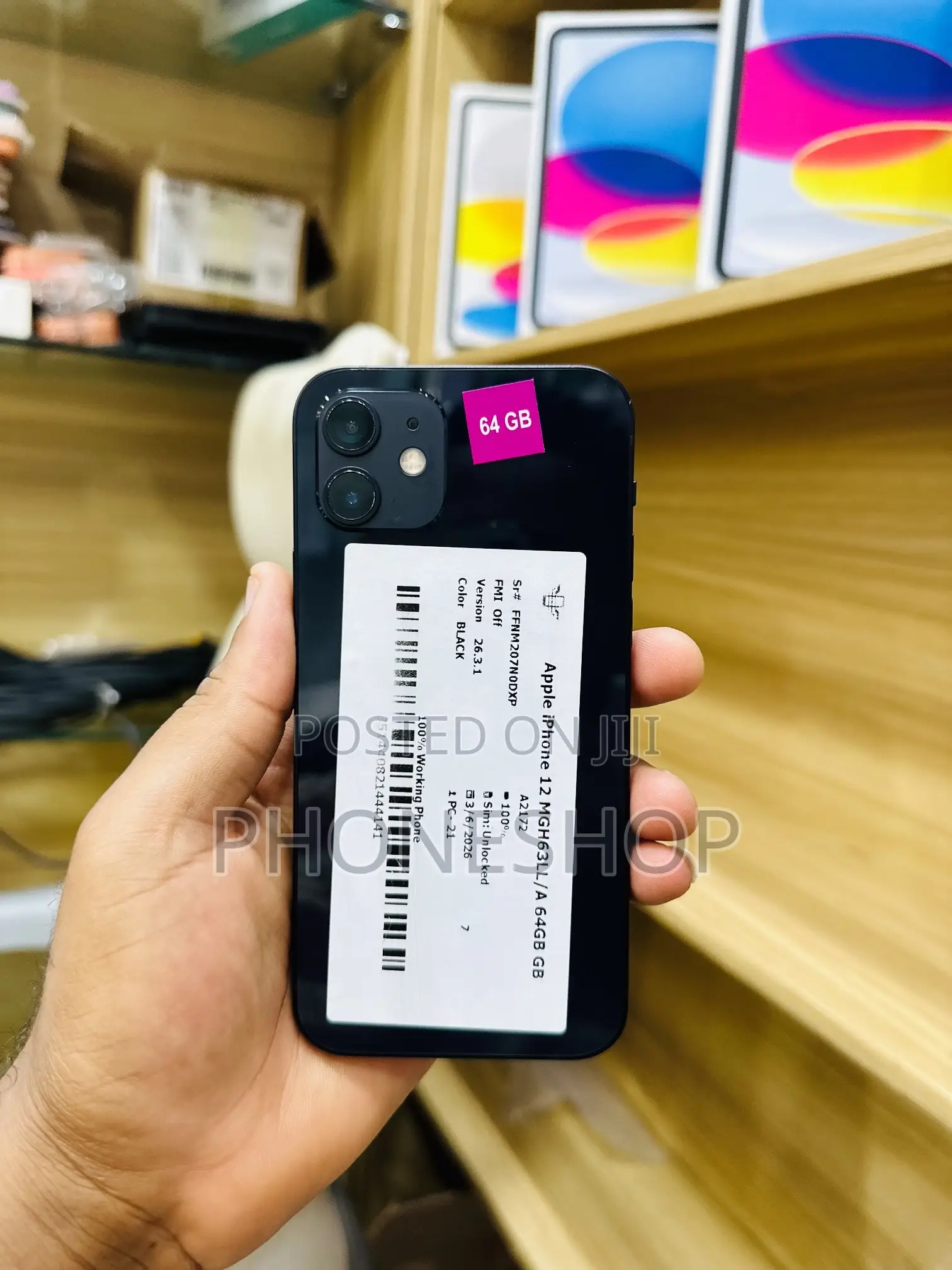 Apple iPhone 12 64 GB Black