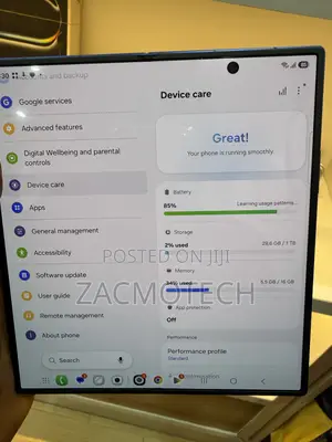 Samsung Galaxy Z Fold7 1 TB Blue