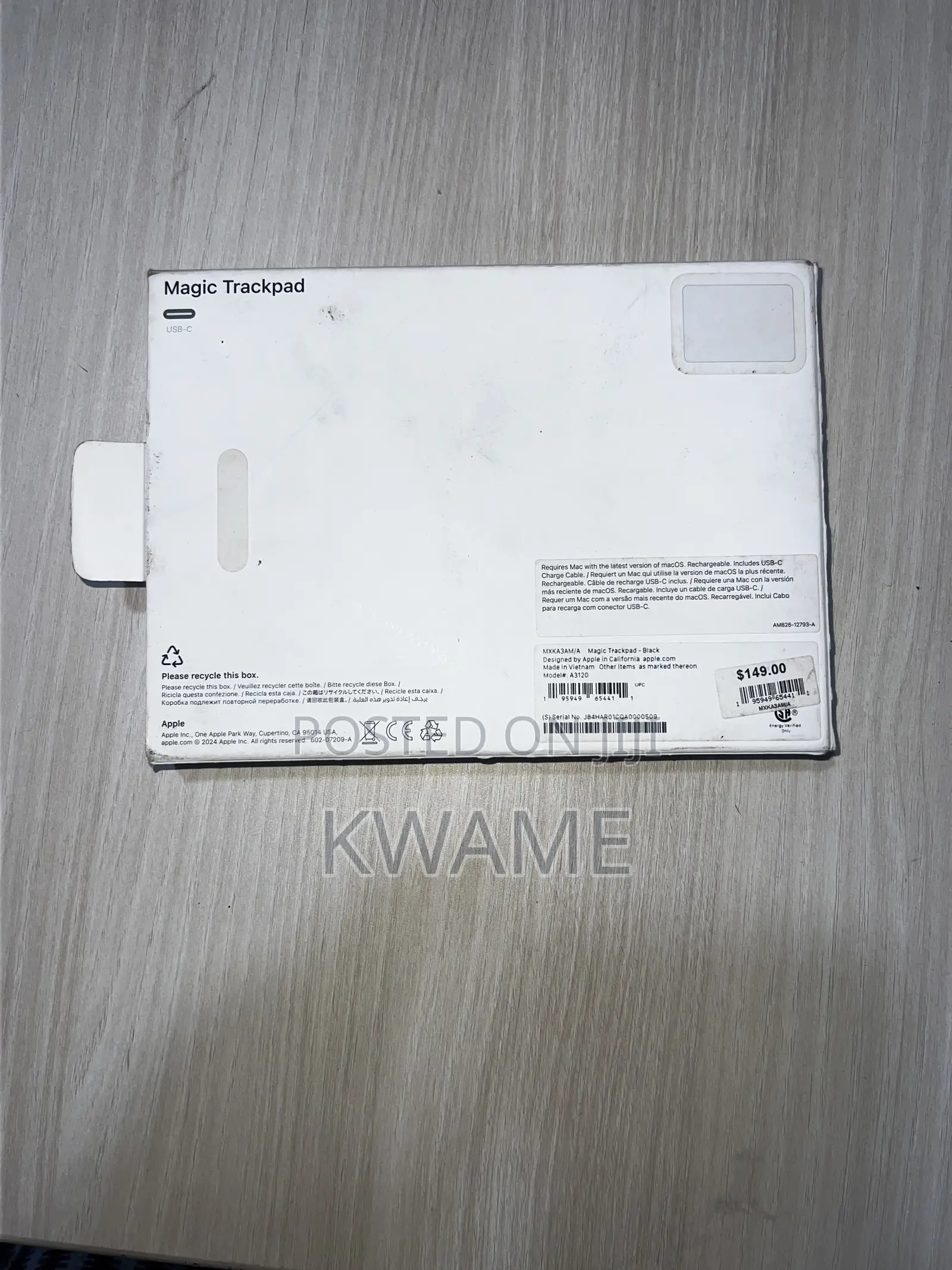 Magic Trackpad