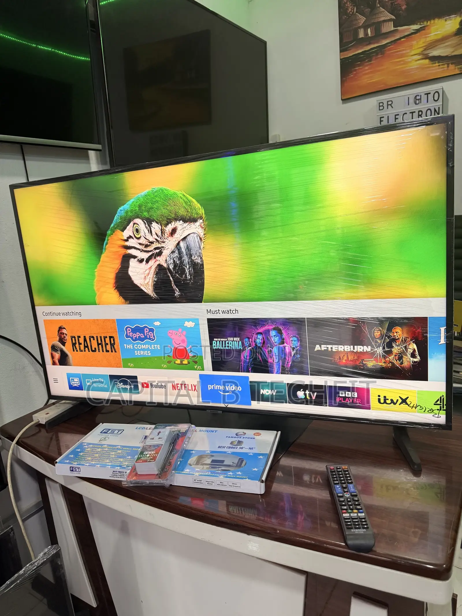 50inches Samsung Full Digital Satellite Uhd HDR Led Smart TV