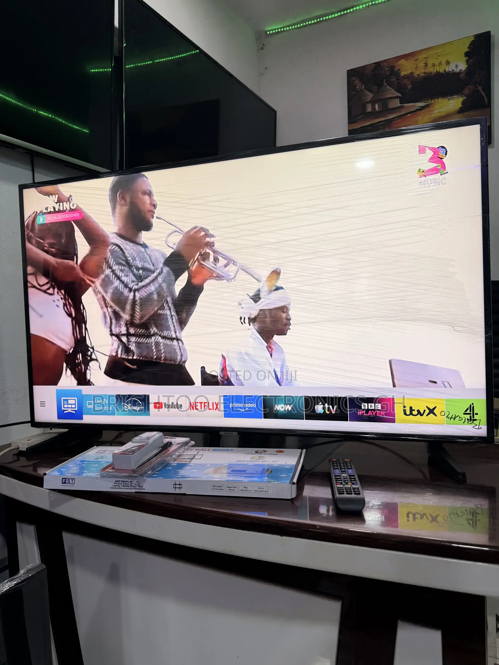 50inches Samsung Full Digital Satellite Uhd HDR Led Smart Tv