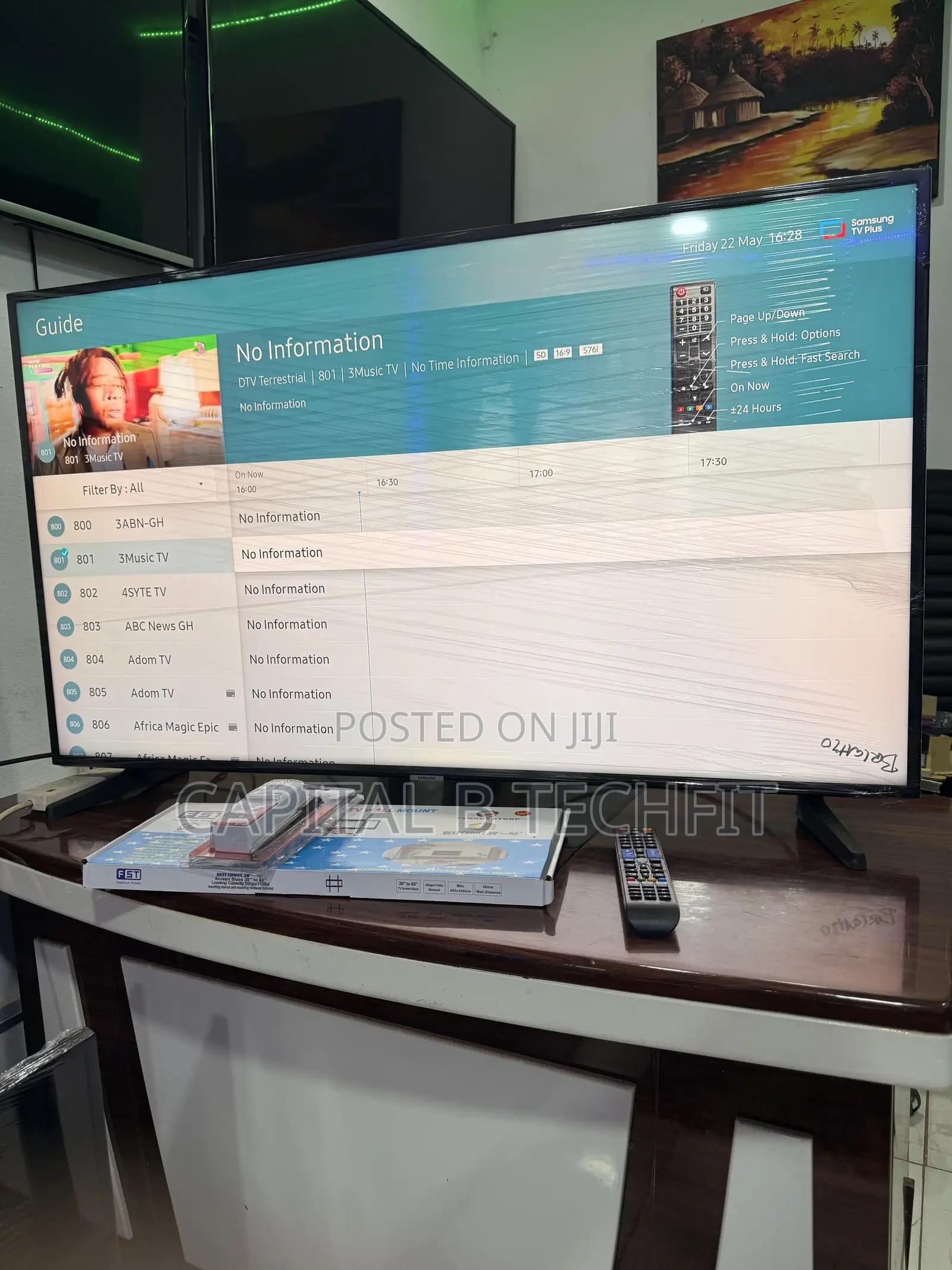 50inches Samsung Full Digital Satellite Uhd HDR Led Smart TV