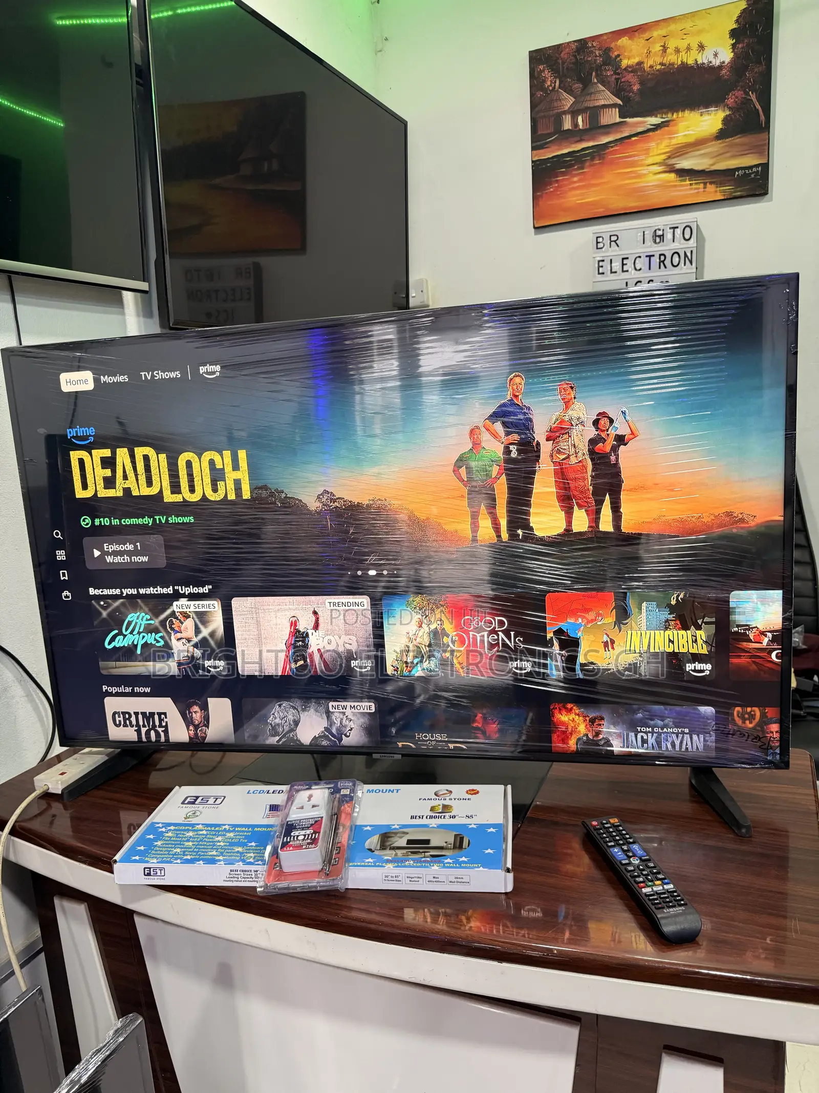 50inches Samsung Full Digital Satellite Uhd HDR Led Smart Tv