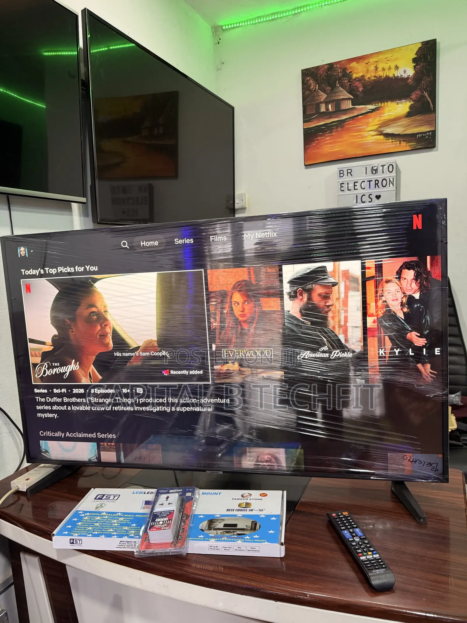 50inches Samsung Full Digital Satellite Uhd HDR Led Smart TV