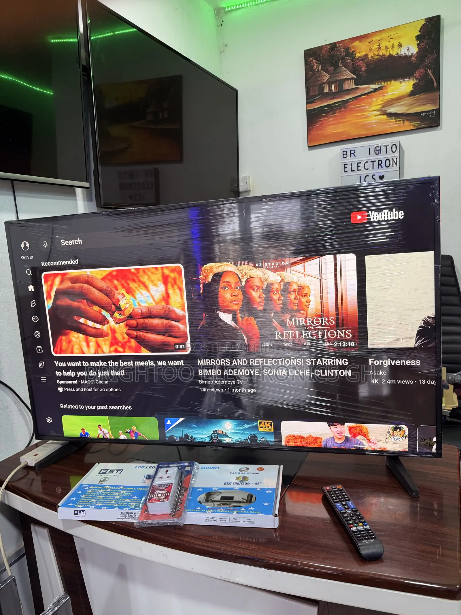 50inches Samsung Full Digital Satellite Uhd HDR Led Smart Tv
