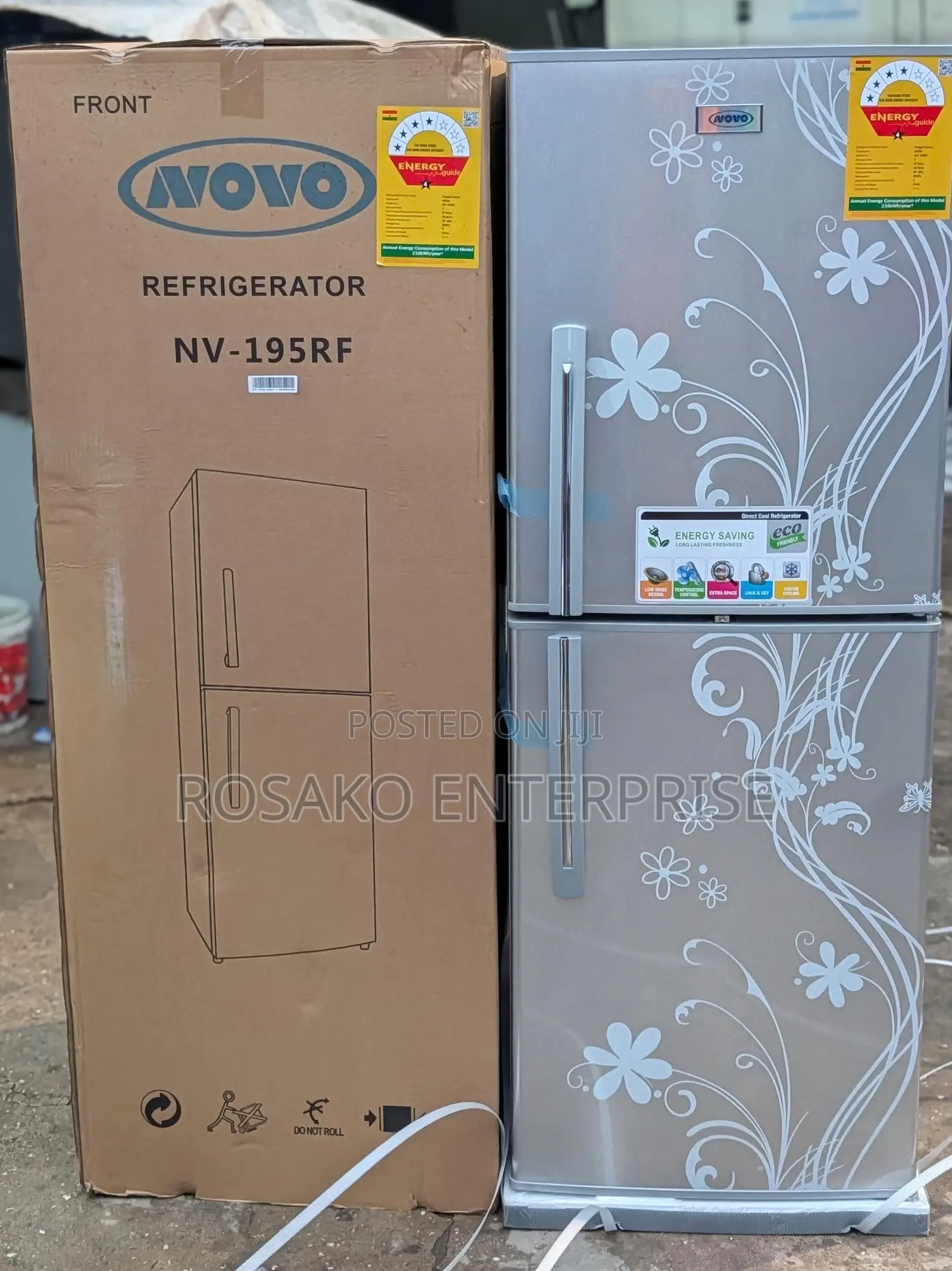 Novo Nv195rf Refrigerator *Ghc3450*