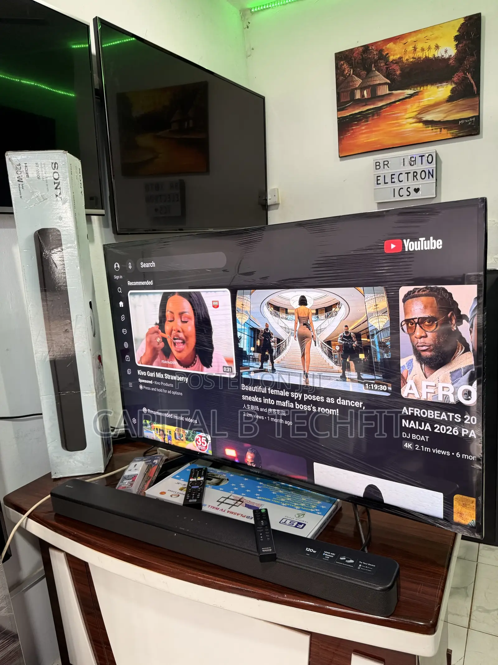 50” Sony Android Uhd Led HDR Smart Machine