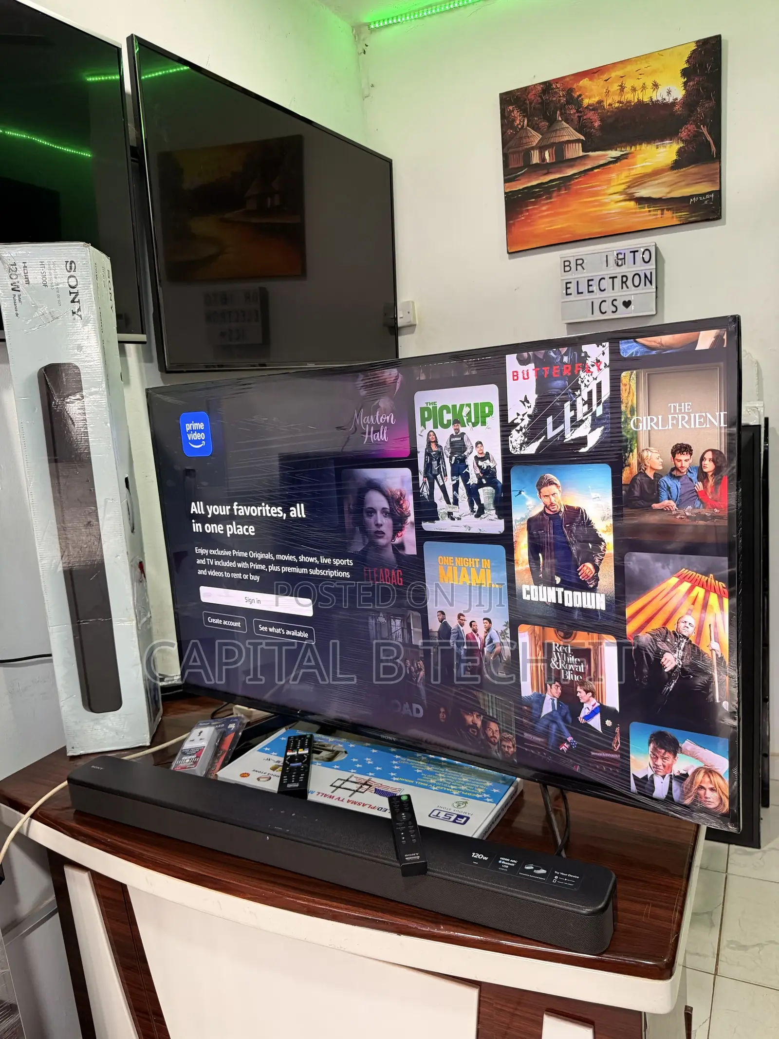 50” Sony Android Uhd Led HDR Smart Machine