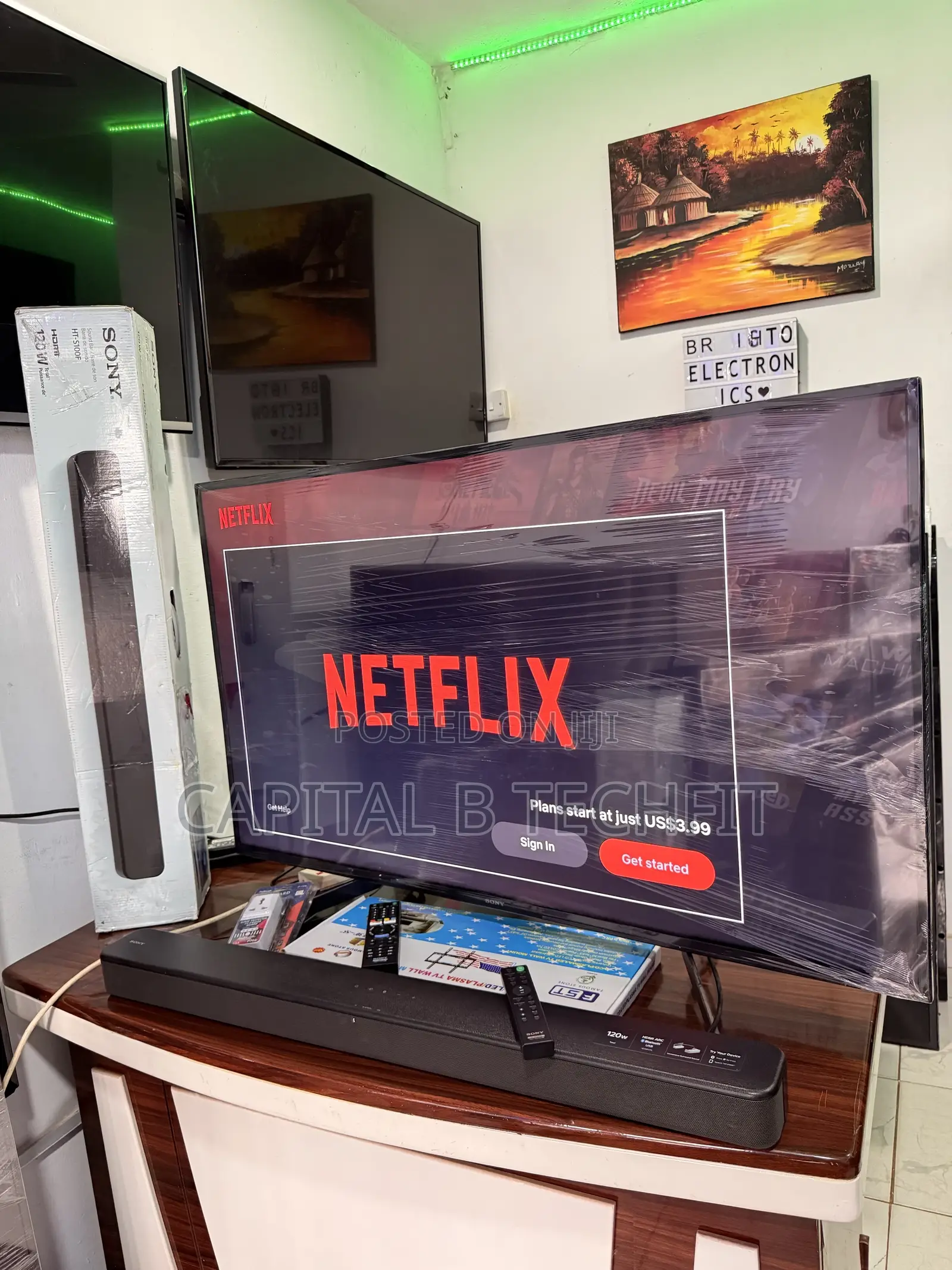 50” Sony Android Uhd Led HDR Smart Machine