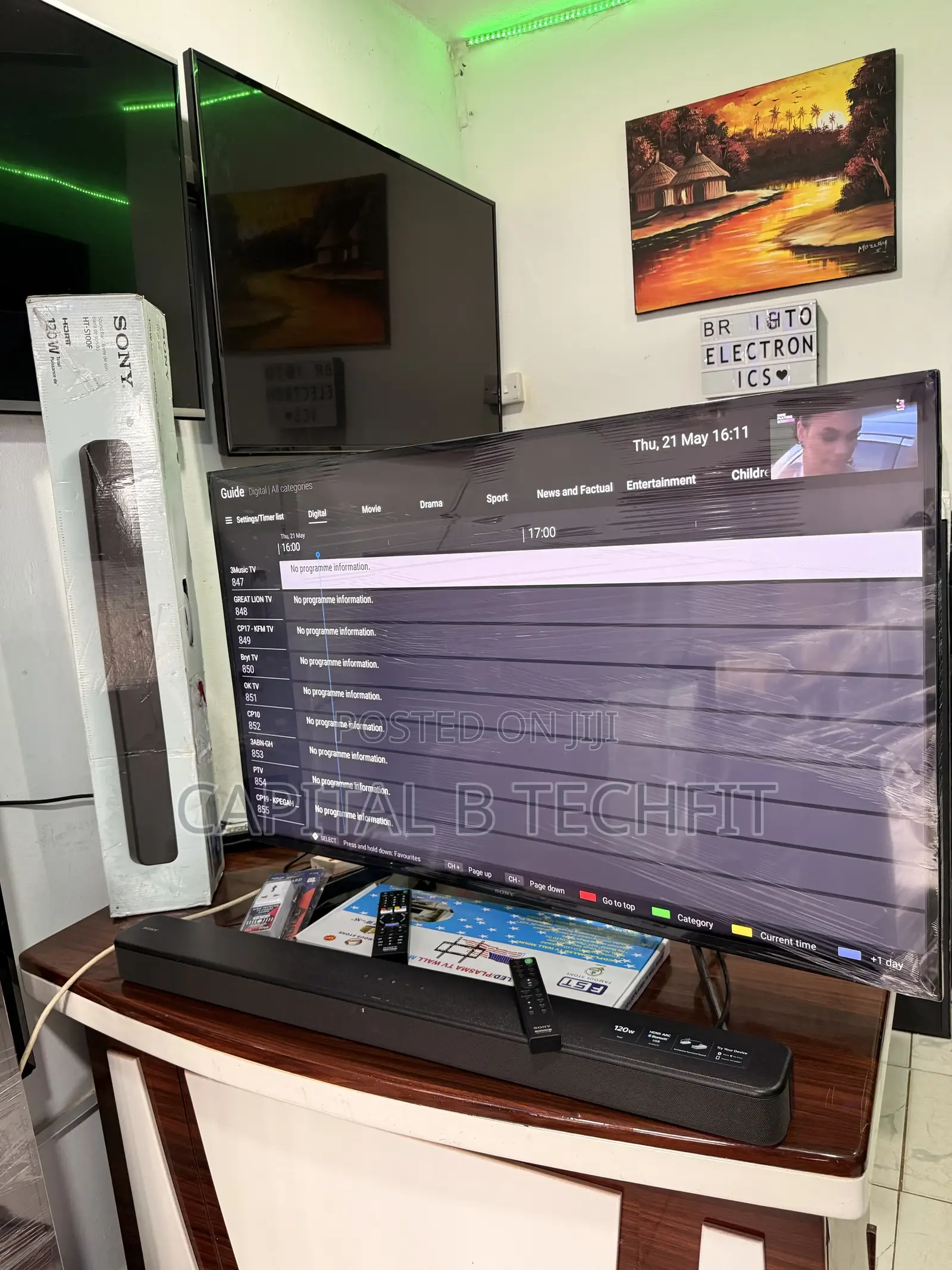 50” Sony Android Uhd Led HDR Smart Machine