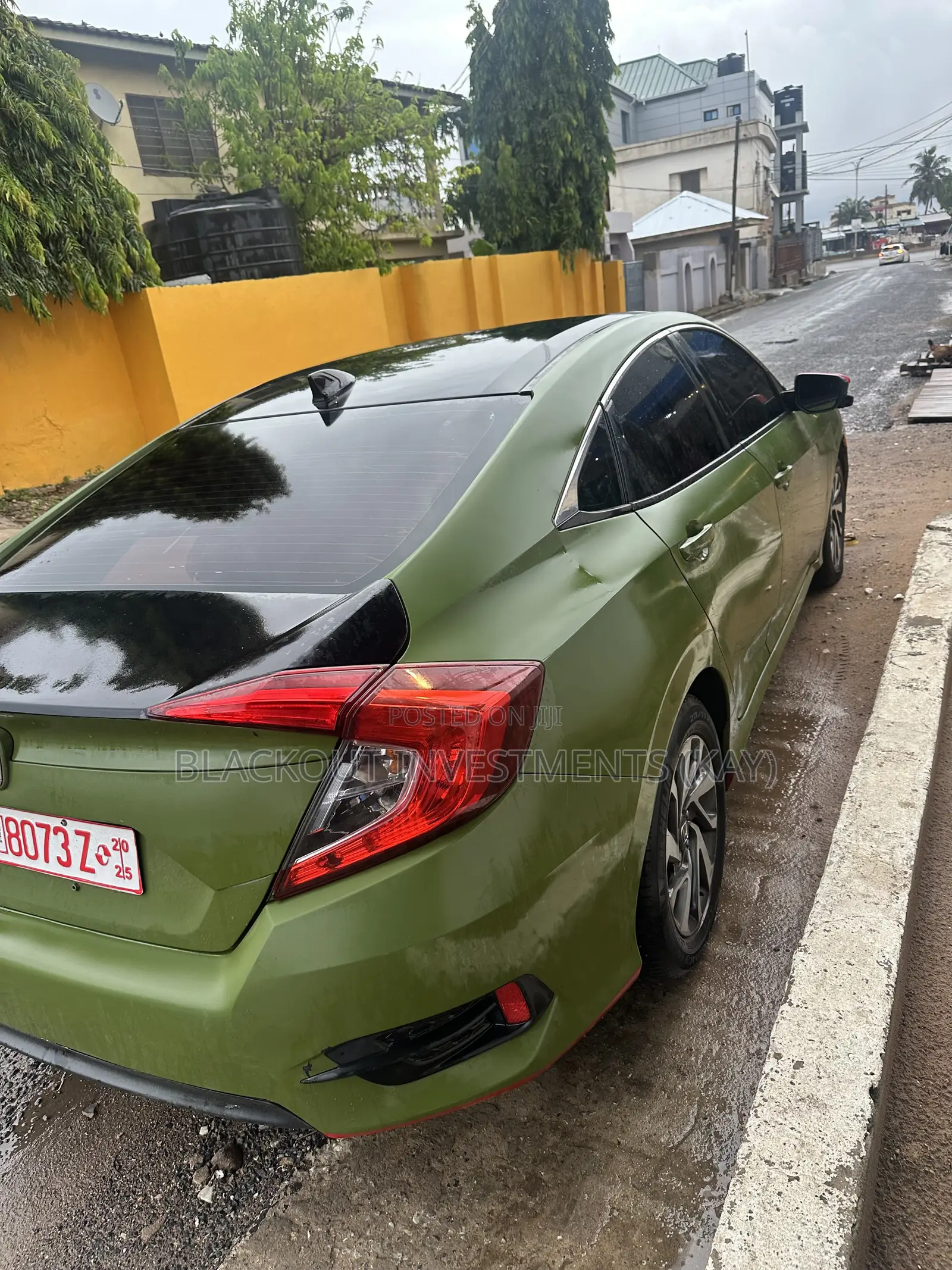 Honda Civic Sport Hatchback 2018 Green