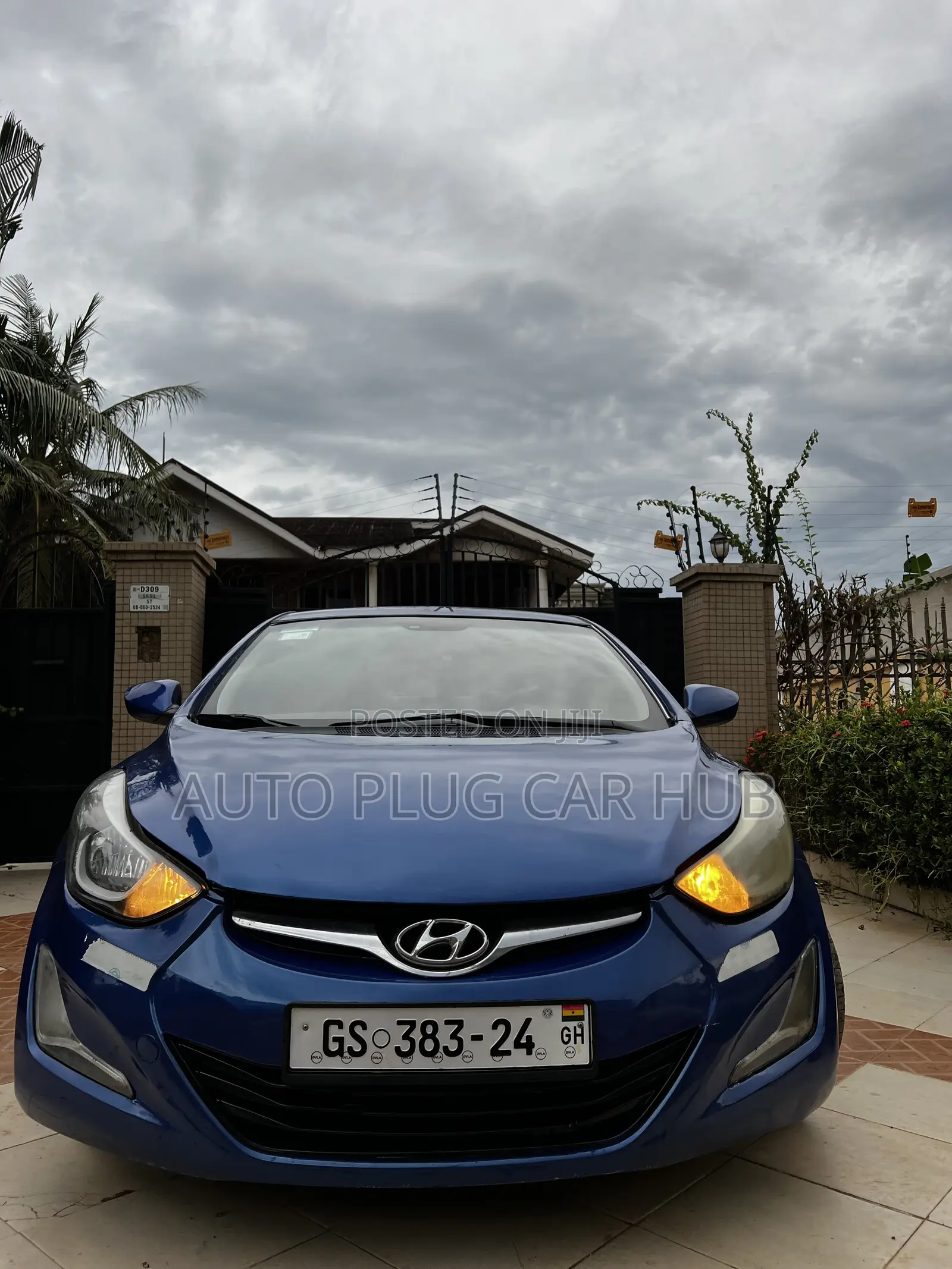 Hyundai Elantra 2015 Blue