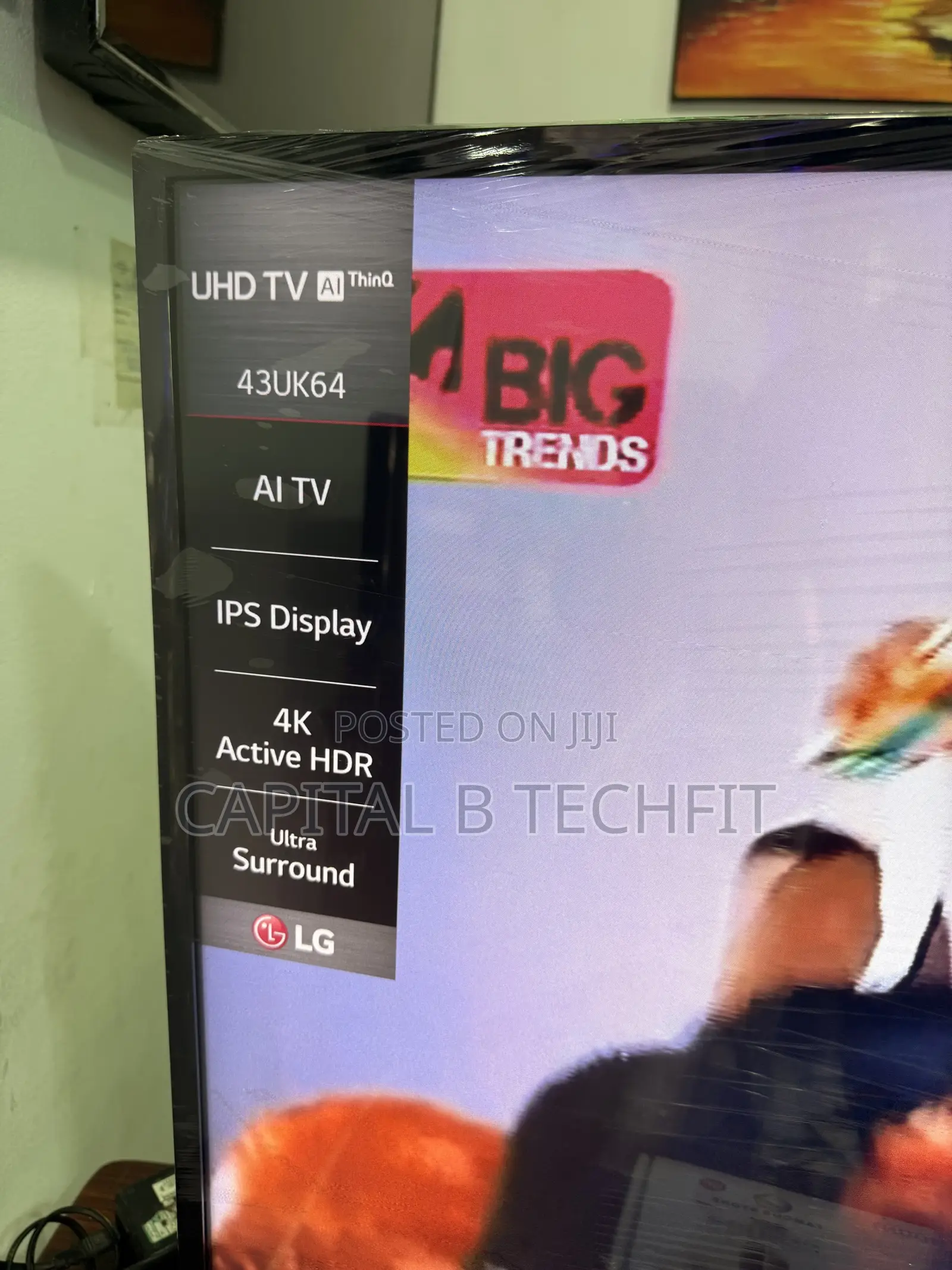 43” LG, Full Digital Satellite Ultra Hd Led Smart TV