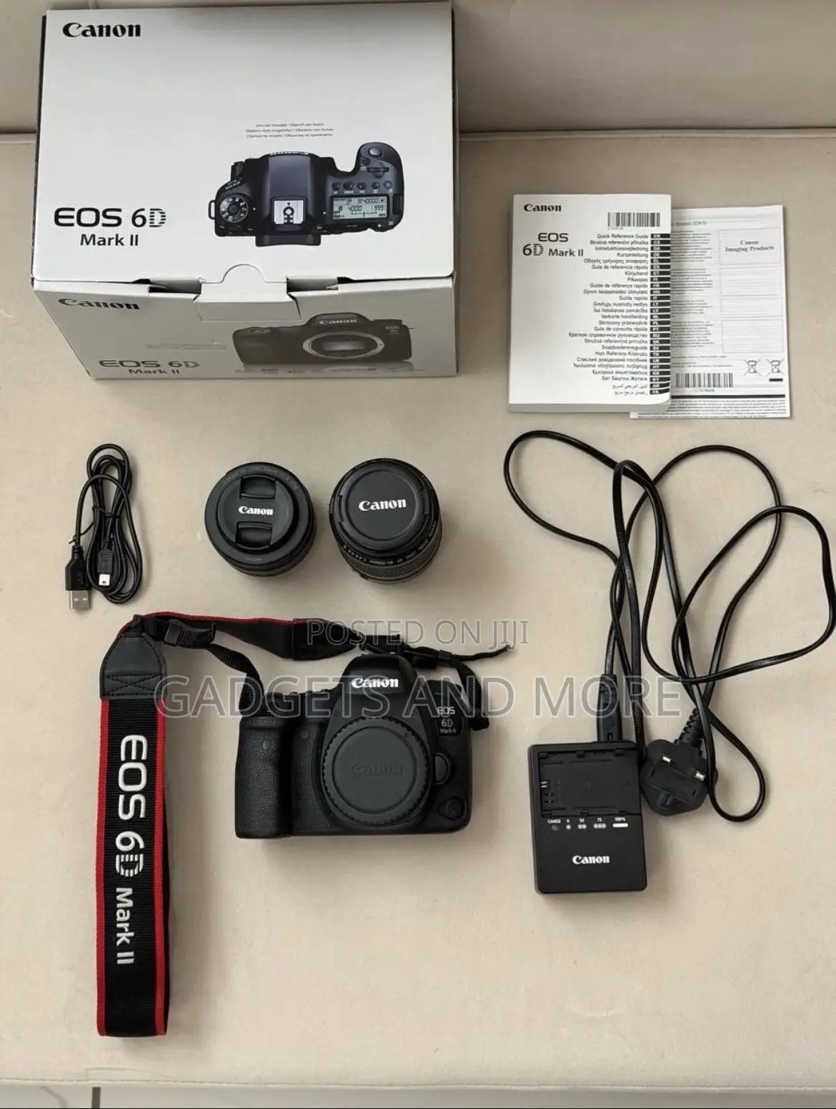 Canon Eos 6d Mark Ii + 2 Lenses