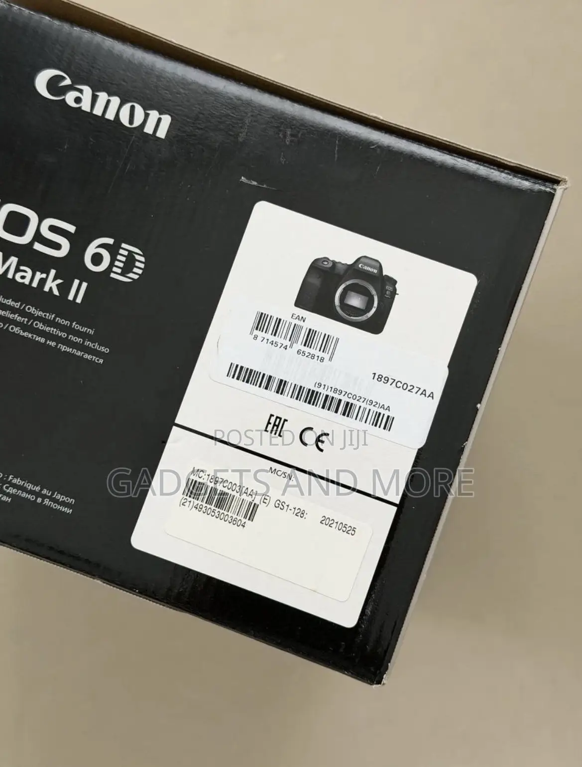 Canon Eos 6d Mark Ii + 2 Lenses