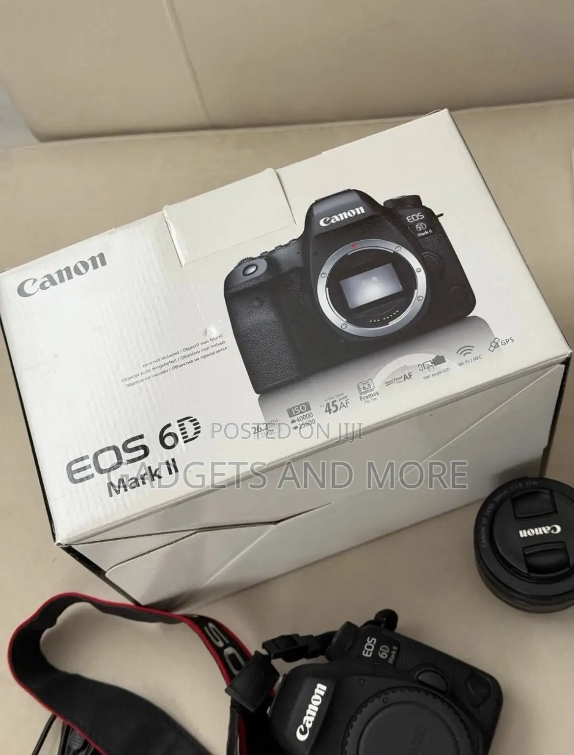 Canon Eos 6d Mark Ii + 2 Lenses
