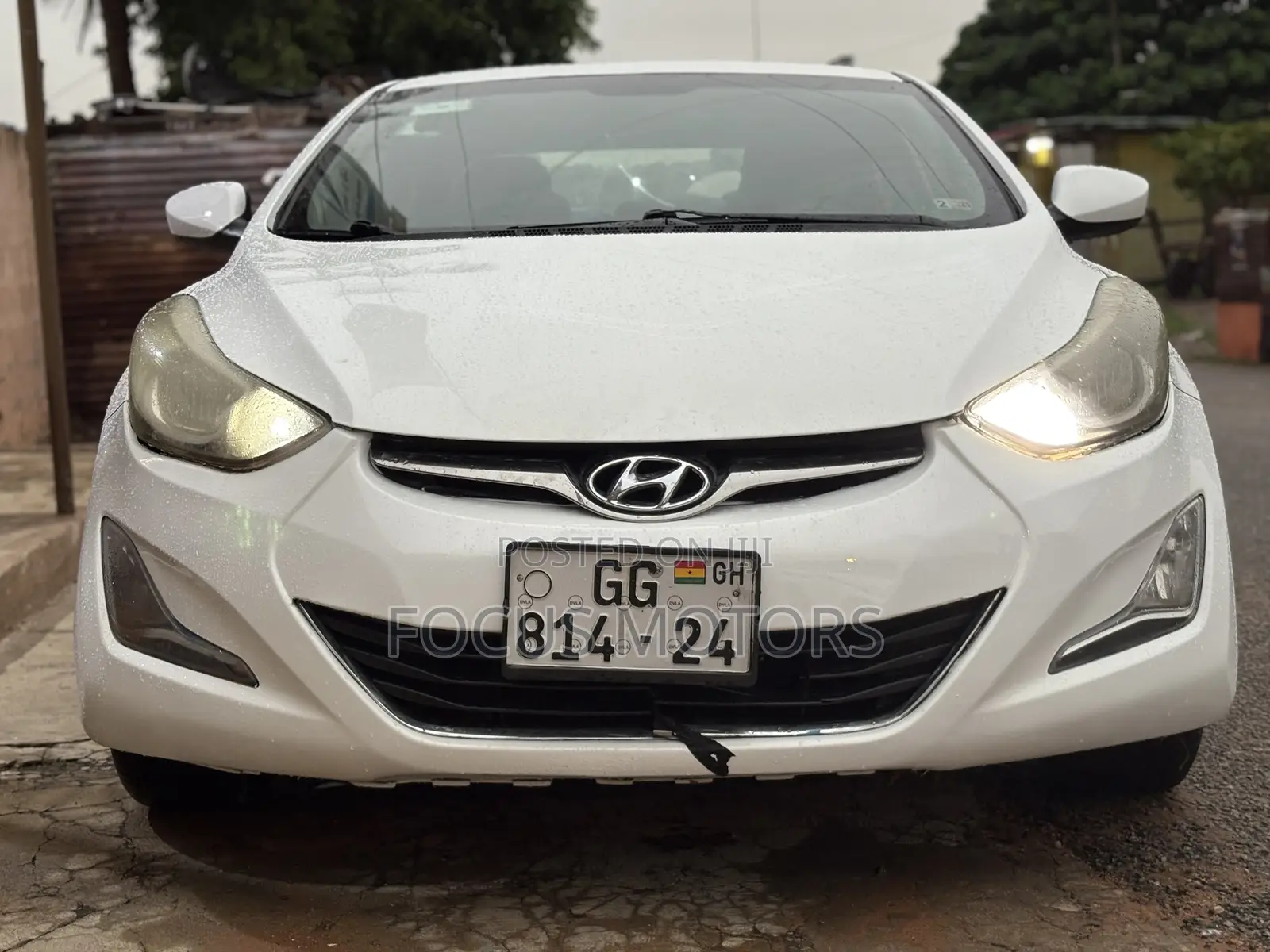 Hyundai Elantra 2015 White