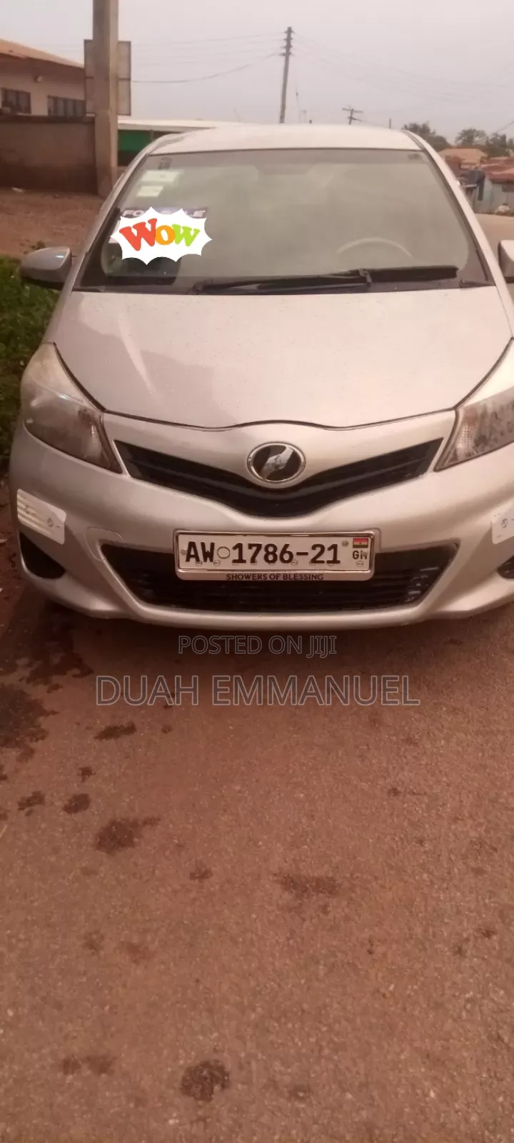 Toyota Vitz 1.3 AWD 5dr 2012 Silver