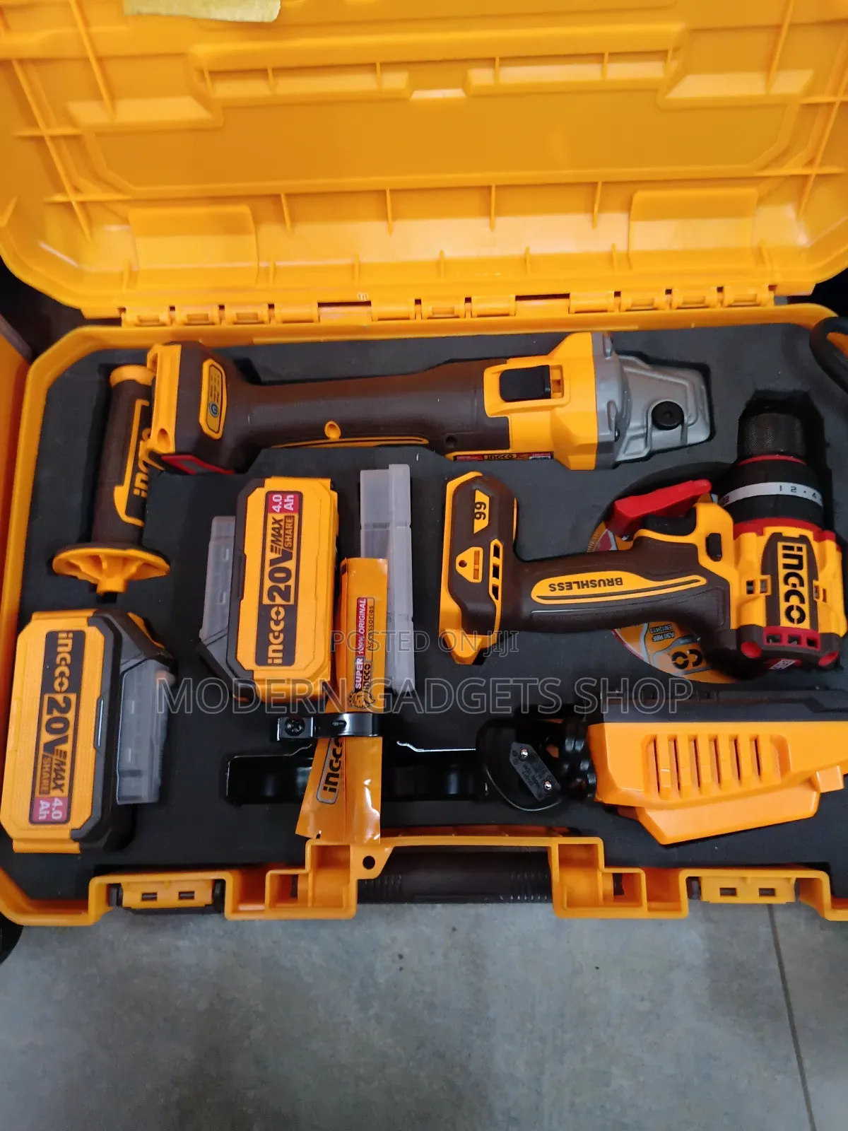 2 in 1 Hand Tools Set Grinder, Screwdrive Boltdriver