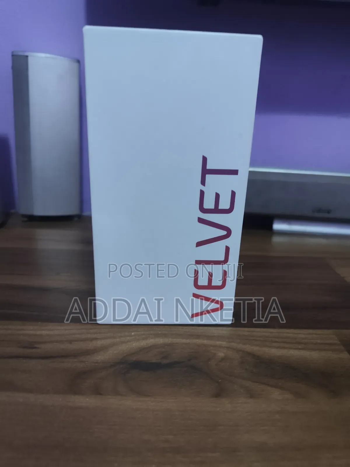 New LG Velvet 128 GB White