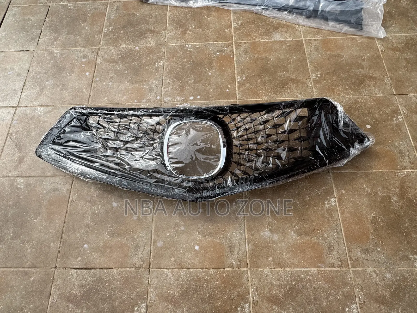 Acura RDX 2018-2020 Front Bumper Grille/ Top Shell All Black