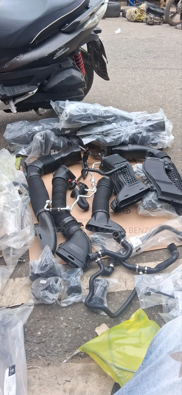 Air Intake Ducts and Hoses for Different Models of Mercedes-Benz