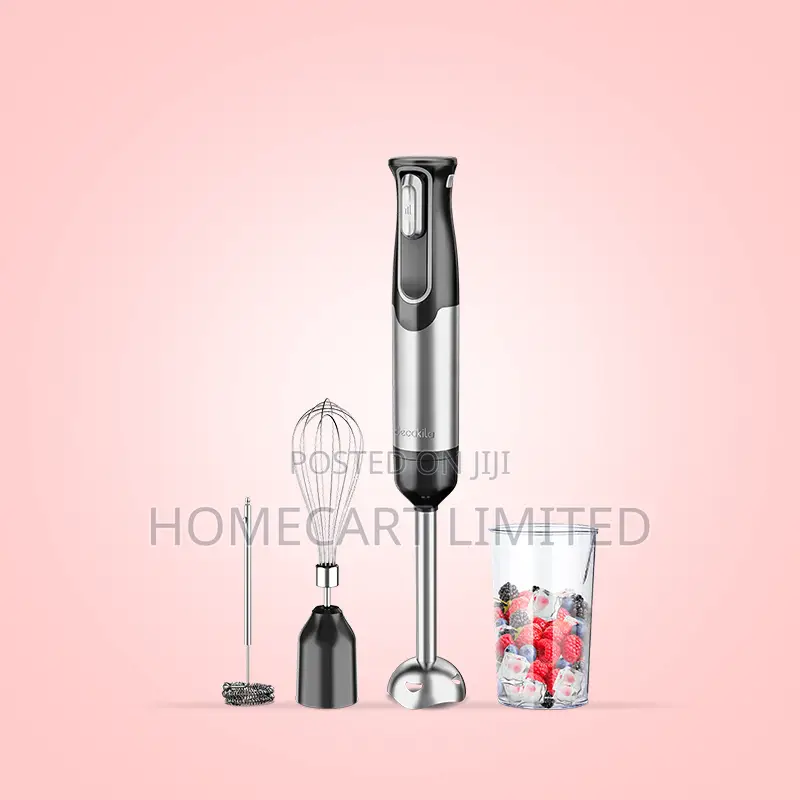 Decakila Cordless Hand Blender- 4 in 1 (Rechargeable) - Kmjb024b