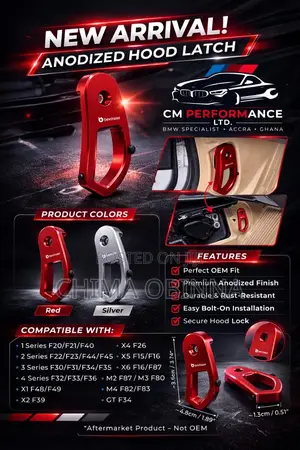 Metallic Hood Latch