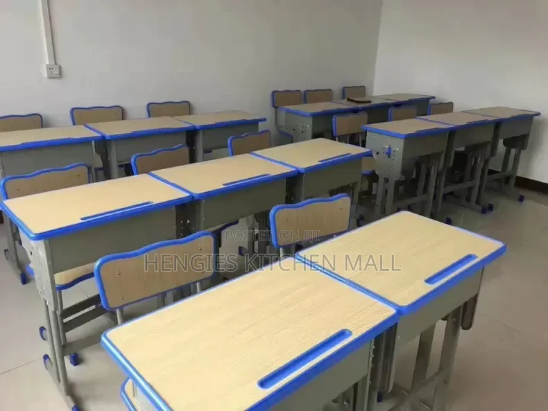 Metallic Study Table and Chair (Kids-Adults)
