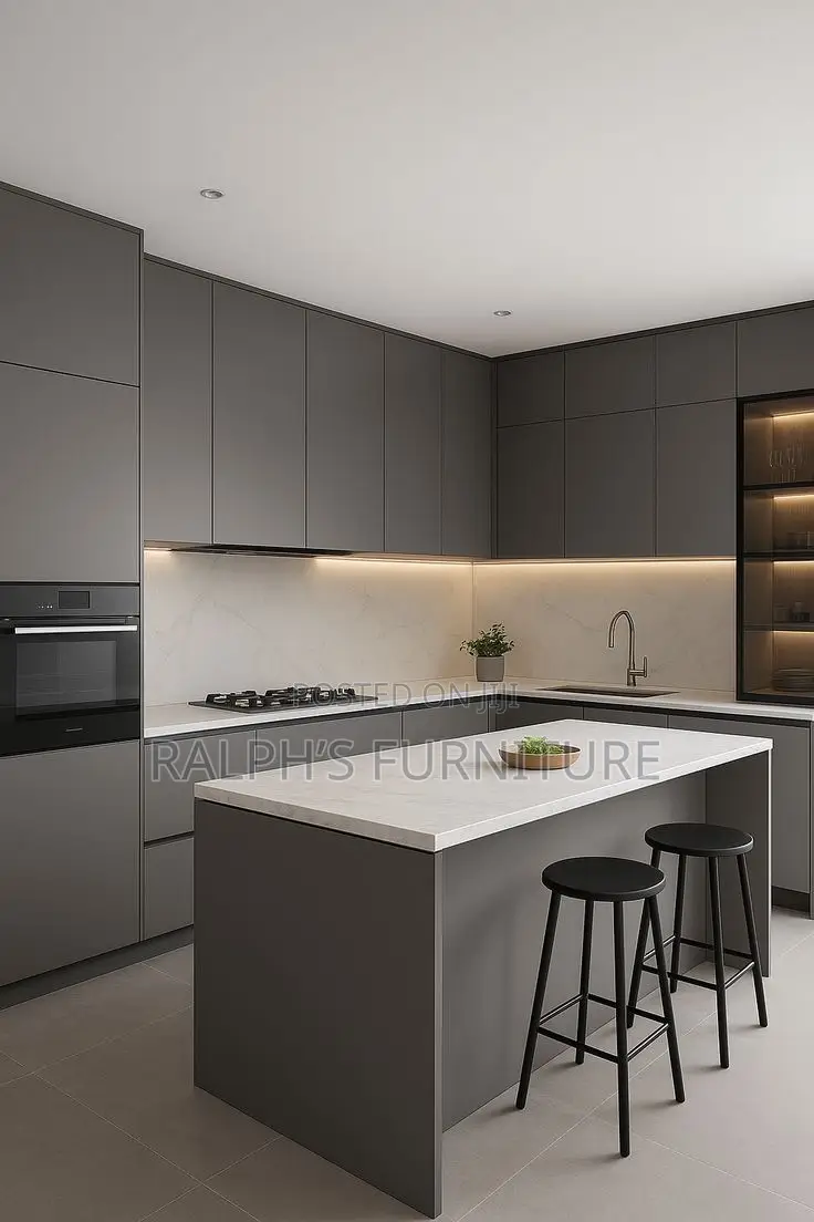 Kitchen Cabinet and Island