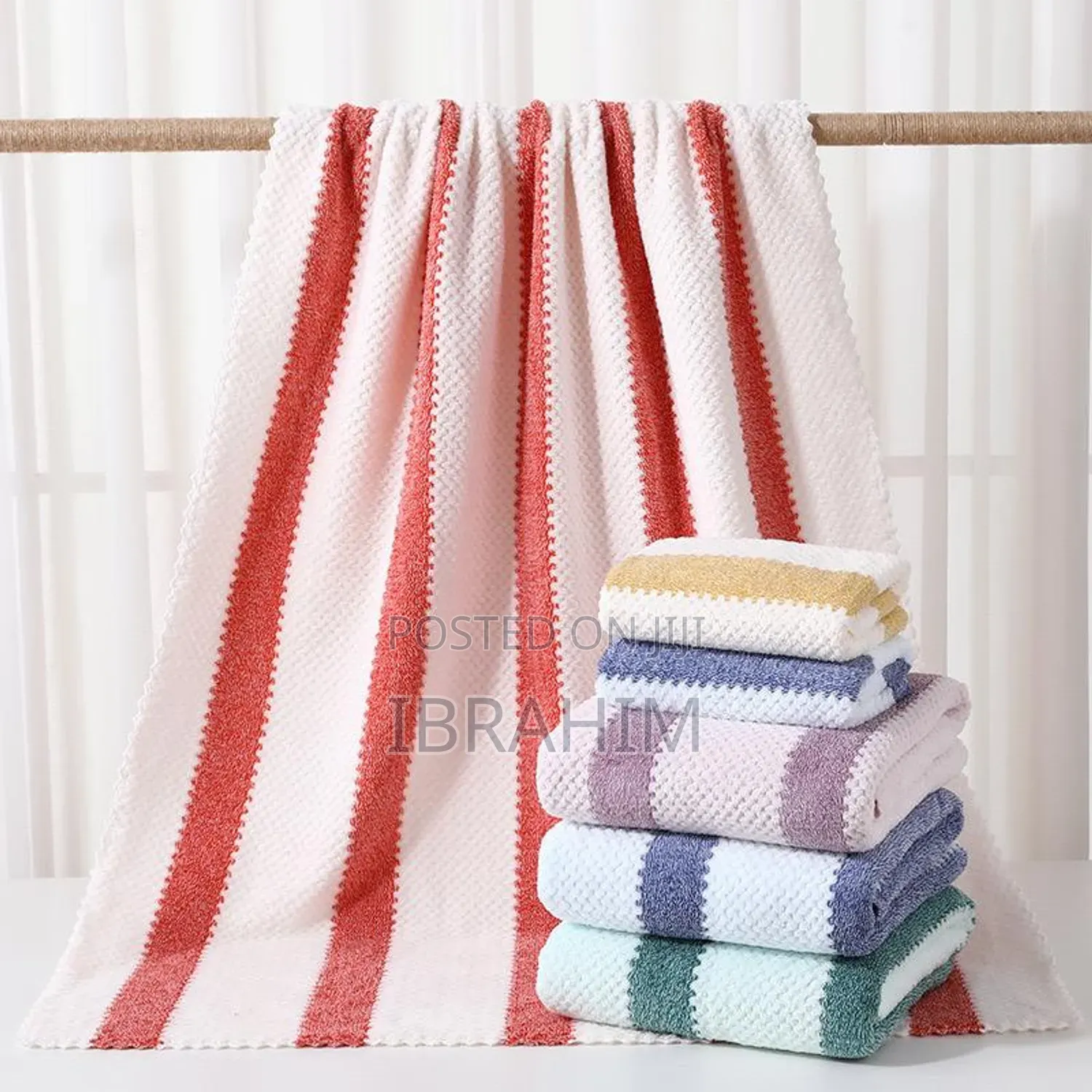 Soft and Absorbent Hand Towels, Thick Bath Towel