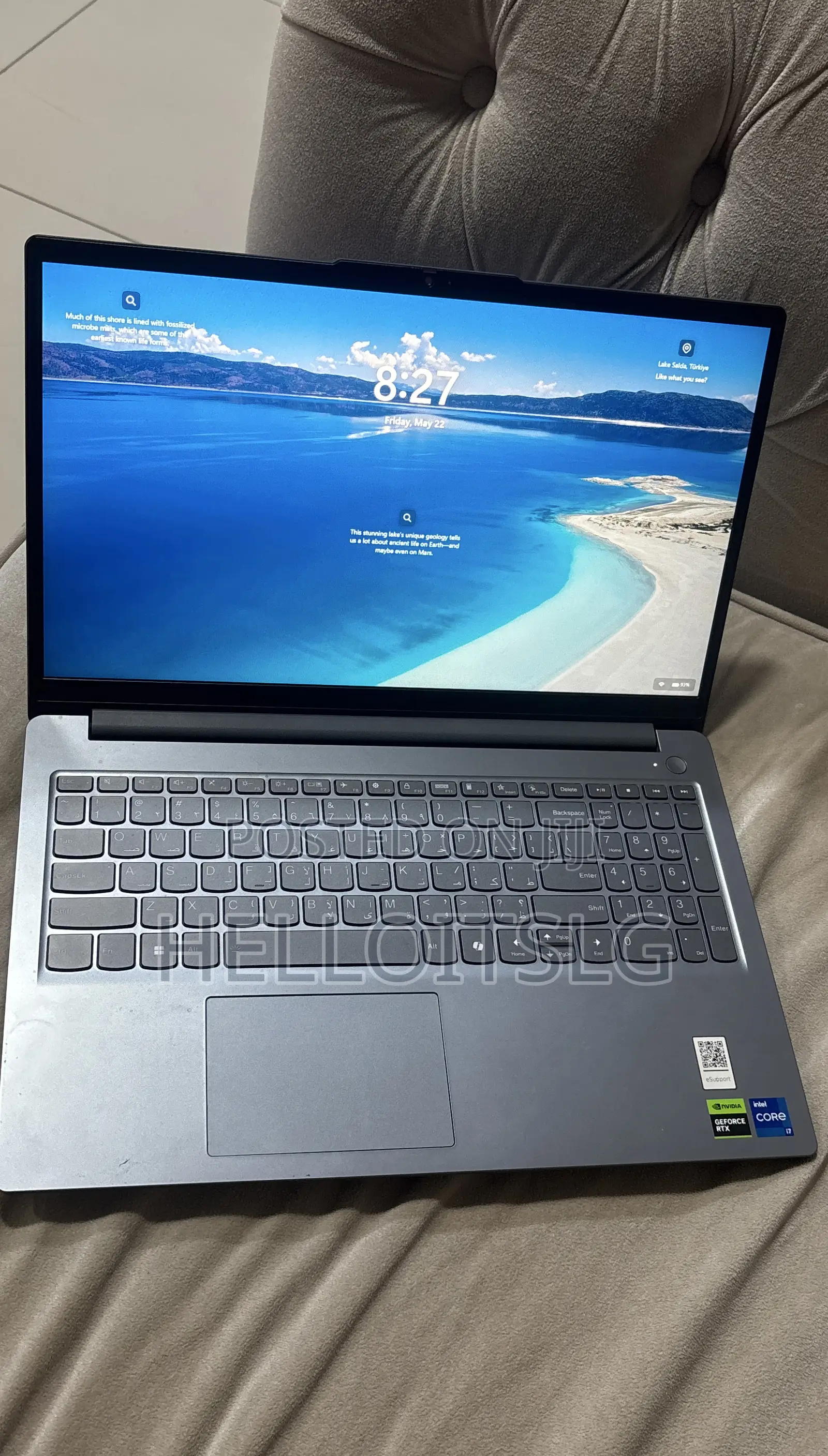 Laptop Lenovo LOQ 15ARP9 16GB Nvidia SSD 512GB
