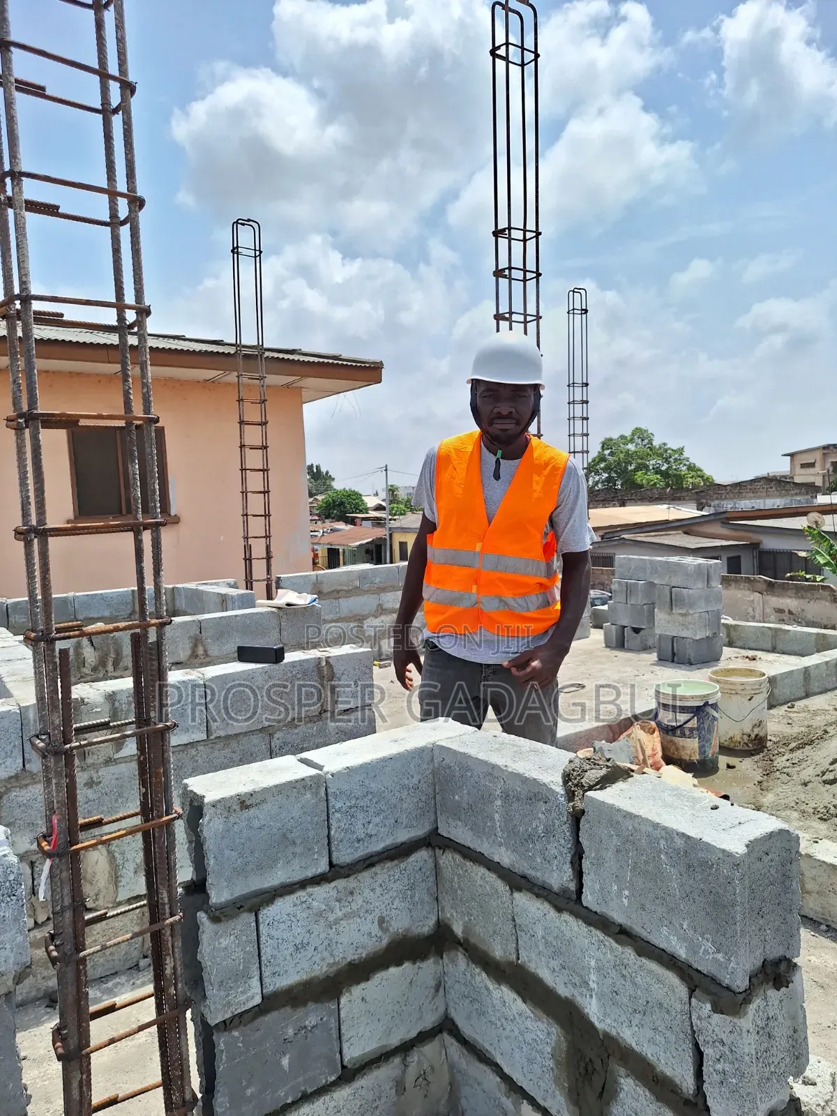 Contractor and Site Engineer