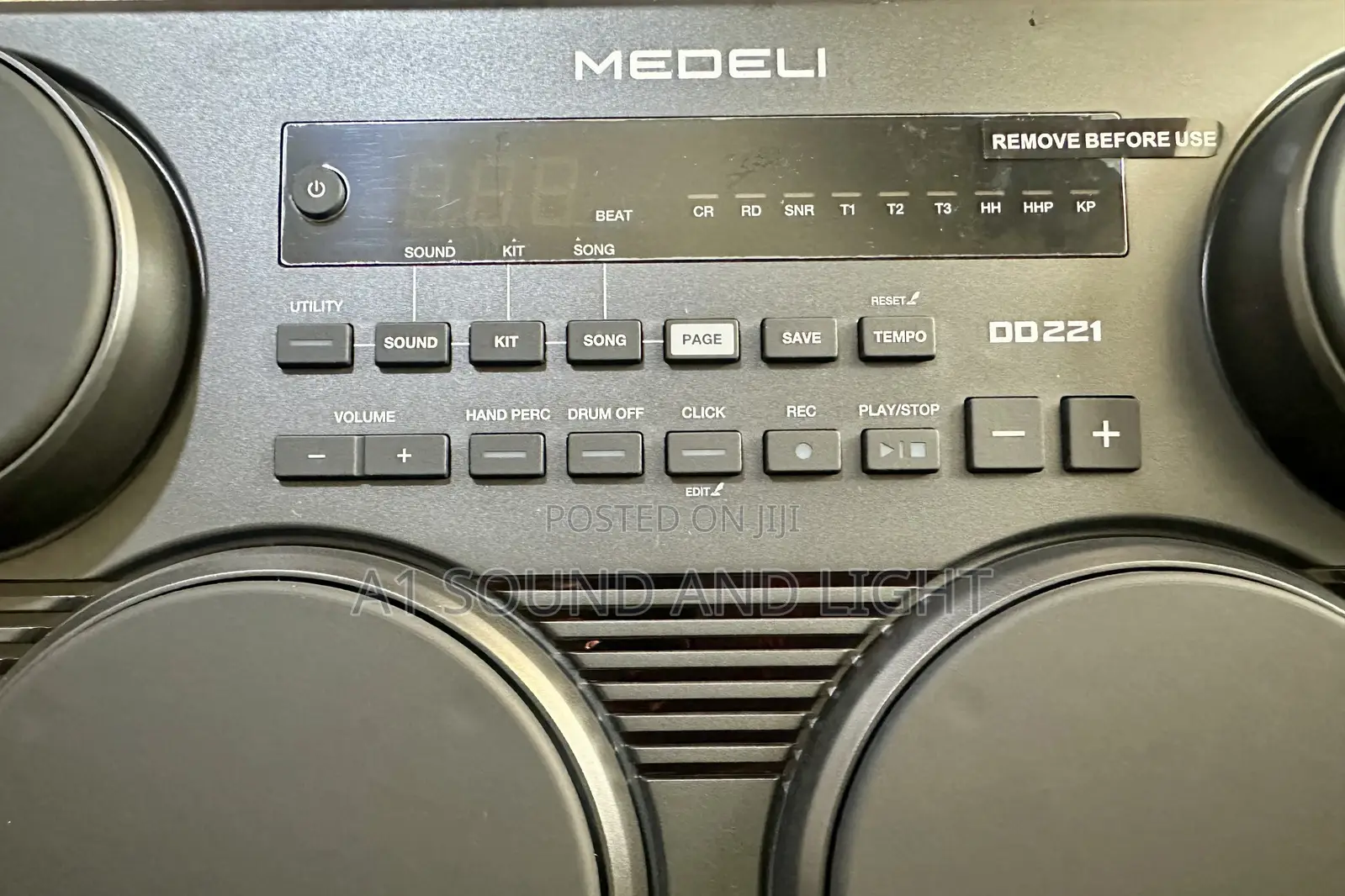 Medeli Dd221 Table Drum With 7 Pads