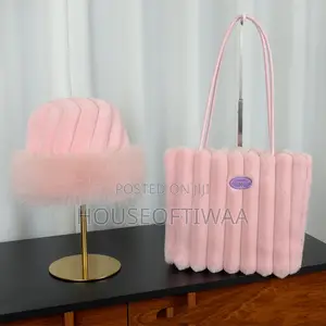2in1 Faux Ladies Bag and Cap