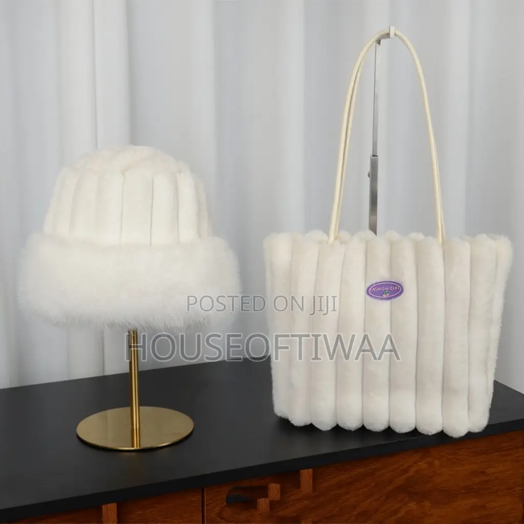 2in1 Faux Ladies Bag and Cap