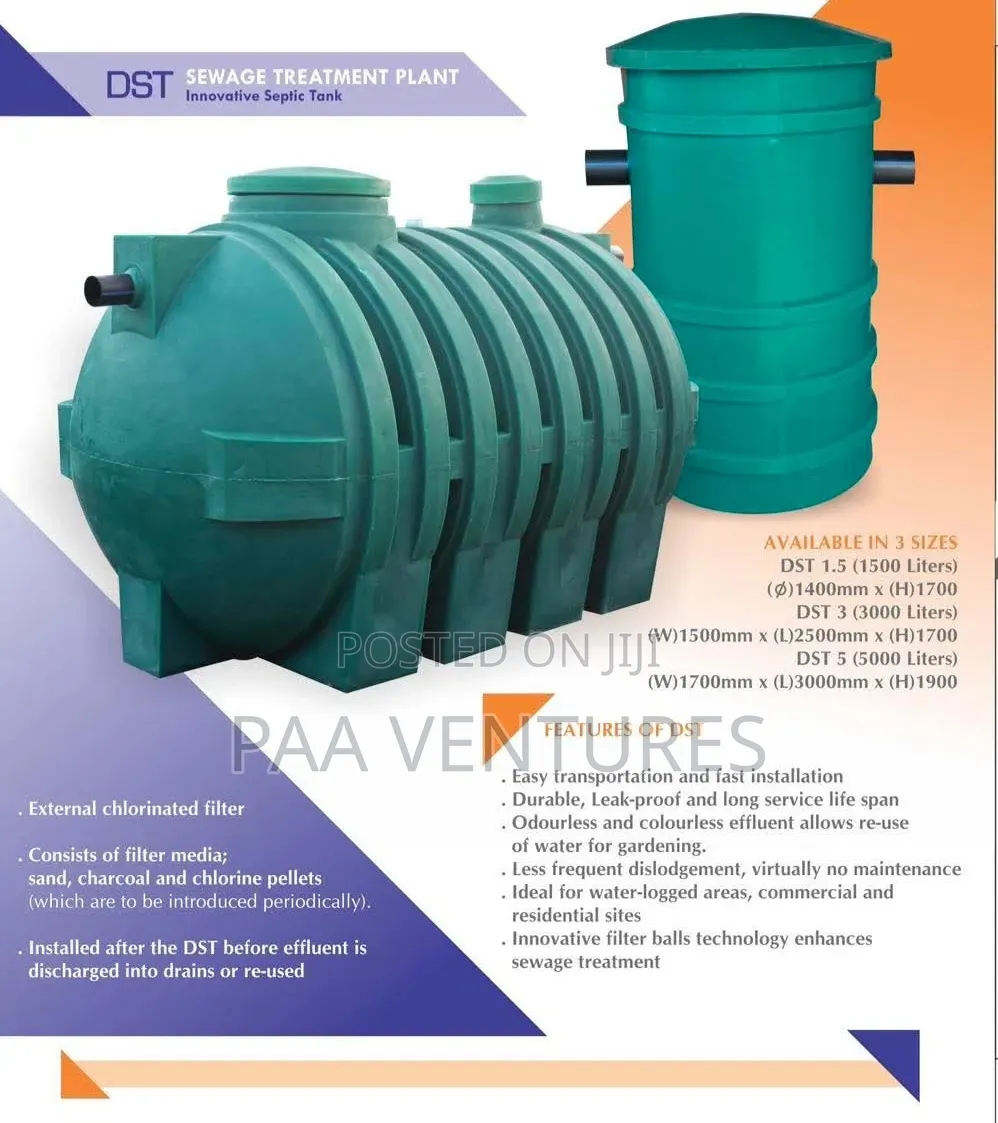 Duraplast Sewage Tank 5000l