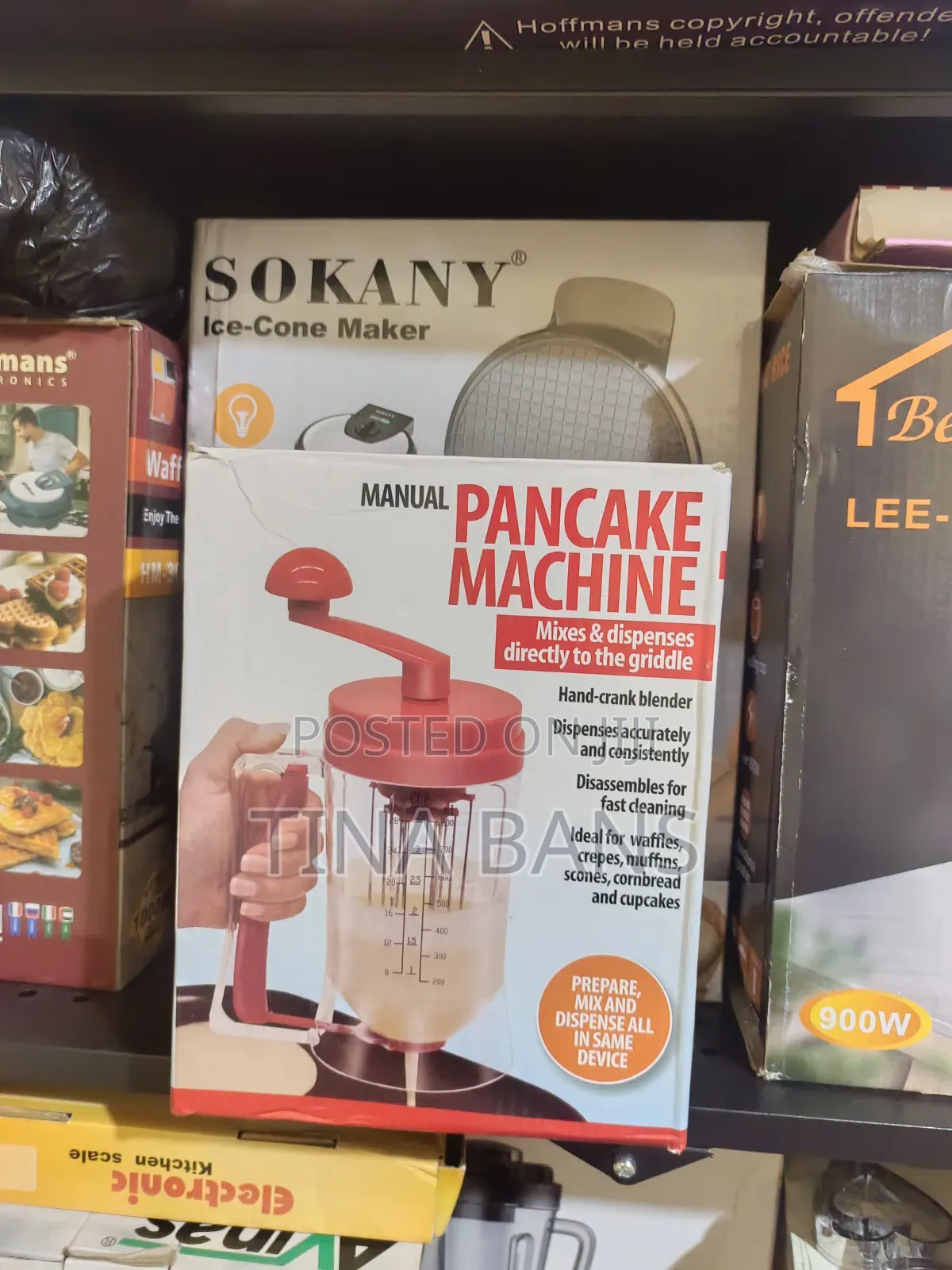 Manual Pancake Machine / Mixer