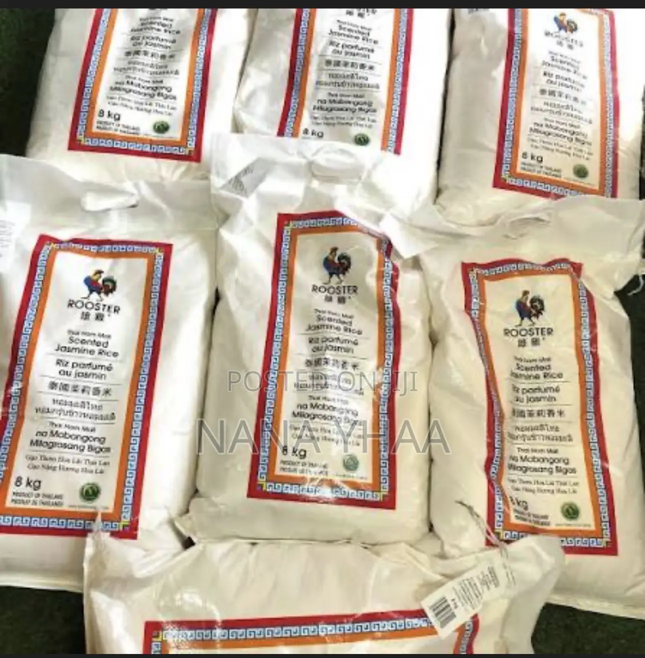 Rooster Rice 8kg 250