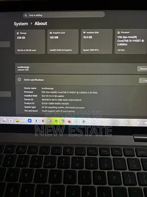 Laptop Dell Latitude 5420 16GB Intel Core i5 SSD 256GB