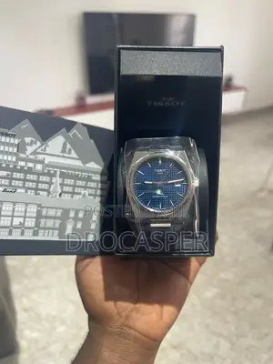 Tissot PRX Powermatic 80 Blue Dial Leather Strap Watch T137.407.160410