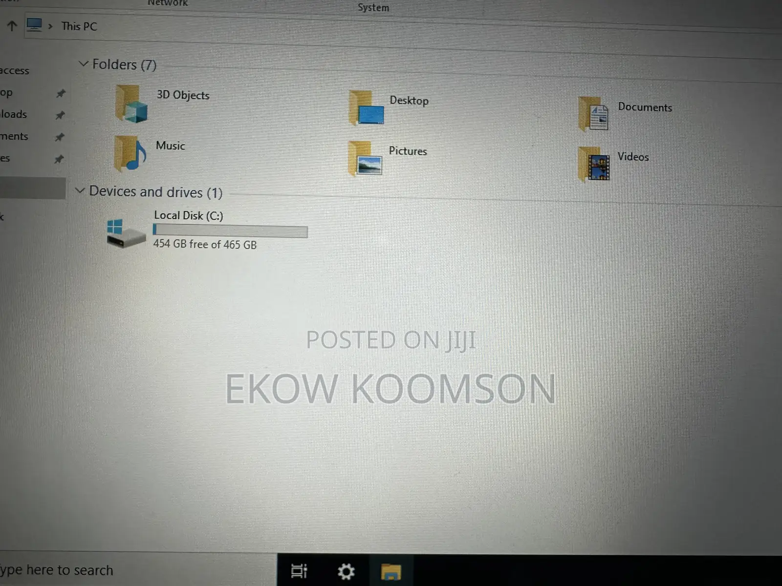 Laptop Dell 4GB Intel HDD 500GB
