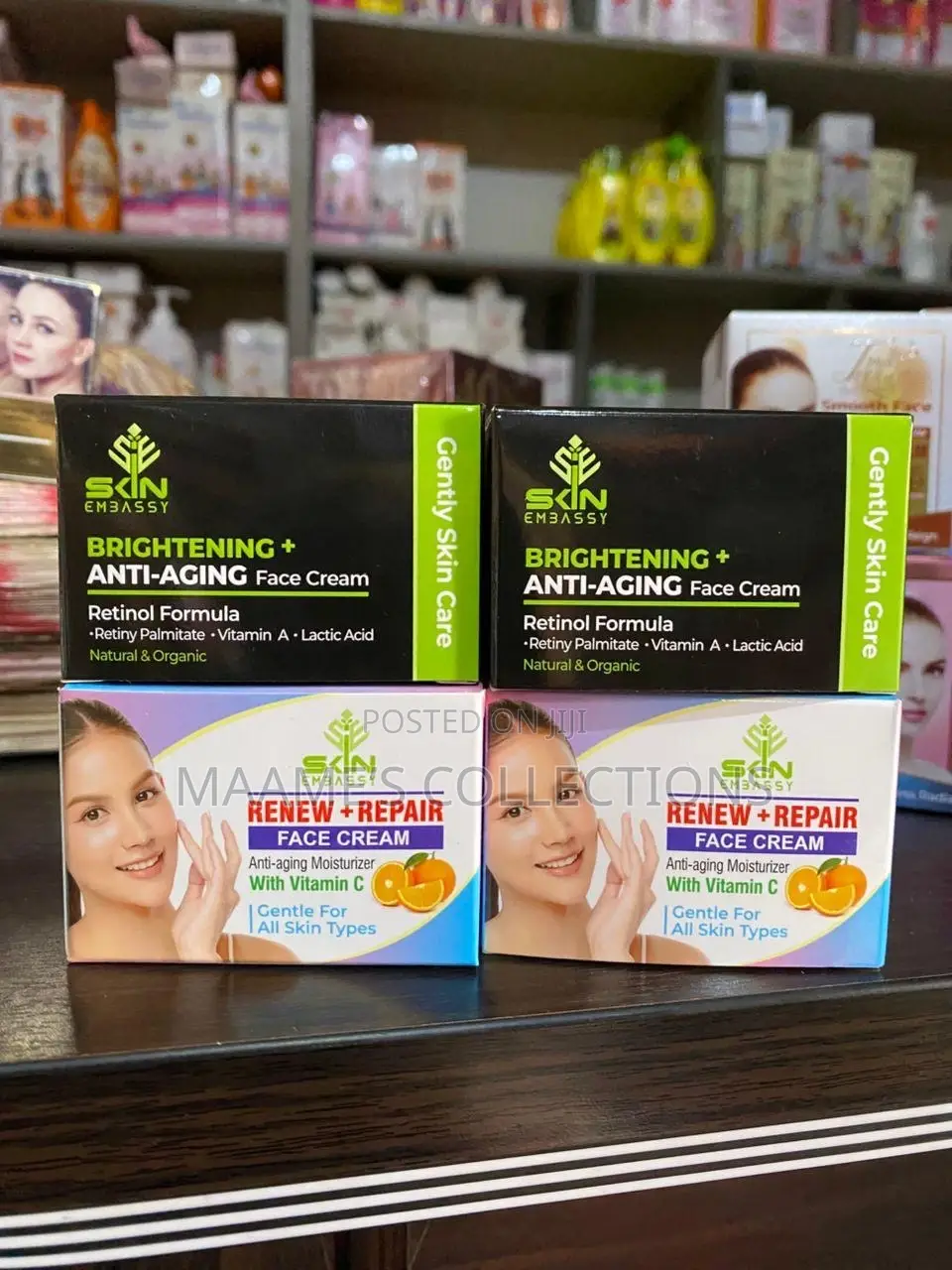 Skin Embassy Renew + Repair Face Cream For Dull Skin.