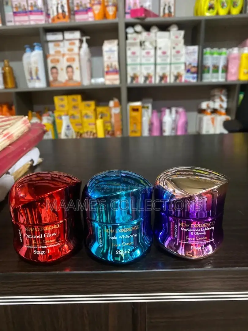 New Experience Face Creams in 3 Stages