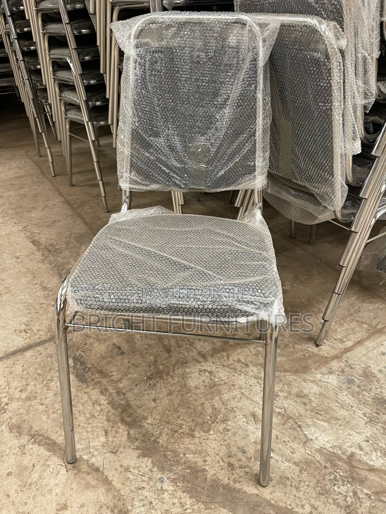 Quality Metal and Leather Chair for Conference Use