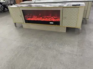 Tv Stand With Bluetooth Speakers and Lights