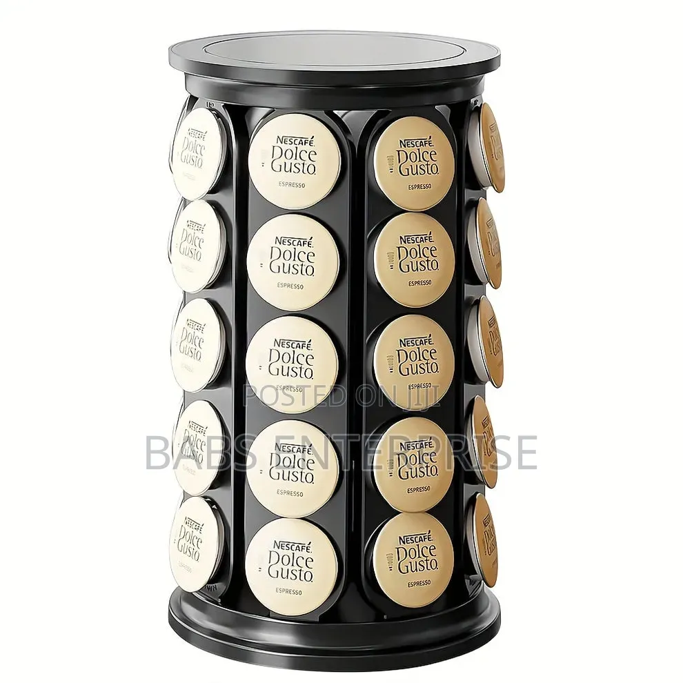 Coffee Pod Storage Carousel Holder Organizer